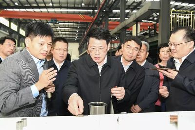 楊光榮、孫正東分別率隊觀摩全市產(chǎn)業(yè)發(fā)展項目 瑞琦塑膠展現(xiàn)建設成果